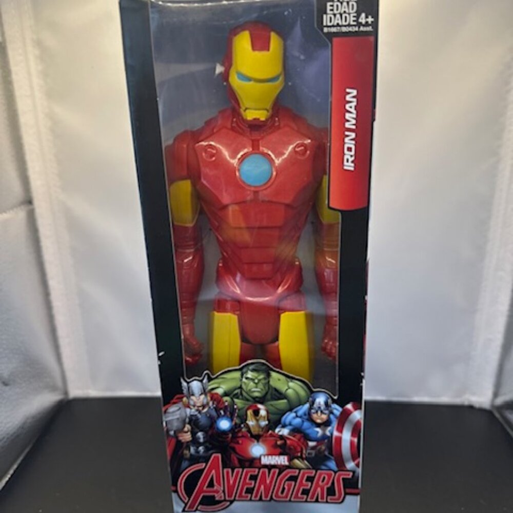 Hasbro Marvel Iron Man 12" Action Figure - Titan Hero Series - Red